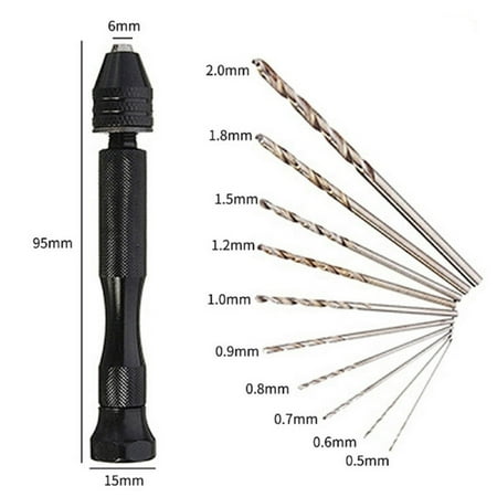 

Aluminum Hand Drill Alloy Steel Drill Rotary Tool Wooden Drill Summer Savings Clearance Sale