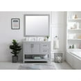 thumbnail image 4 of Aqua rectangle vanity mirror 42 inch in Grey, 4 of 5
