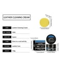 thumbnail image 4 of Automotive Interior Leather Cleaning Paste,Car Leather Seat Care Cleaner,Leather Stain Dirt Remover,Leather Conditioner Protection Restorer,Auto Interior Detailing Care Cream, 4 of 9