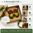 thumbnail image 6 of Kabuer Butterfly Wall Decor, Hanging Butterfly Art for Outdoor, Garden, Patio, Gift 4 Pack, Metal, 6 of 7
