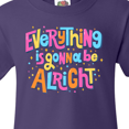 thumbnail image 4 of Inktastic Everything is Gonna be Alright Inspirational Quote Youth T-Shirt, 4 of 5