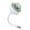 White, variant on 1. 6W Auto-Spinning LED Crystal USB Powered Multicolor Projector for Dance Parties