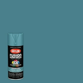 Krylon Fusion All-In-One Spray Paint, Satin, Rolling Surf, 12 oz.