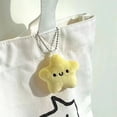 thumbnail image 7 of Knisume Squeaky Plush Keychain White Cat Soft Fluffy Toy - Stuffed Animals Pendant, Kawaii Plush Bag Charm, Backpack Plush with Lobster Clasp,A, 7 of 7