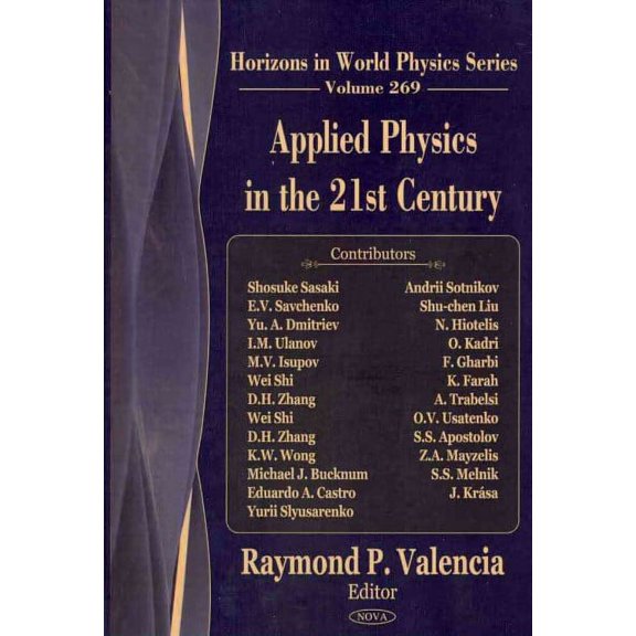 Applied Physics in the 21st Century