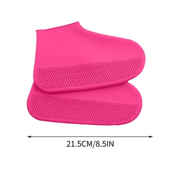 WNFJR Reusable Rain & Snow Shoe Covers - Super Elastic, Non-Slip, Multi-Scene Outdoor Use - Protects Shoes from Mud, Water & Sand - Foldable & Easy to Clean