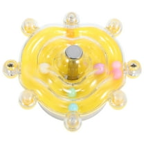 ELAYARD Yellow Bird Wheel Toy for Parrot Exercise, Hanging Play Accessory for Parrot Activity and Enrichment