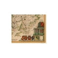 thumbnail image 2 of Historic Map - Warwickshire Worcestershire Counties England - Jansson 1646, 2 of 4
