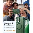 thumbnail image 2 of Funda Verde Profunda para iPhone 16 Pro Max, 2 of 6