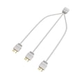 thumbnail image 5 of ARGB Splitter 5V 3PIN Conector Adaptador Cable 33.5cm para computadora (1 a 3) Likrtyny Para estrenar, 5 of 5