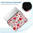 thumbnail image 2 of FORMRS 13-13.3 inch Laptop Sleeve Case Soft Carrying Quilted Computer Bag Cover, Pink Floral, 2 of 7
