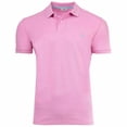 thumbnail image 1 of U.S. POLO ASSN. Polo para hombre - Piqué cardado, logotipo bordado, algodón Rosa L (Large), 1 of 3