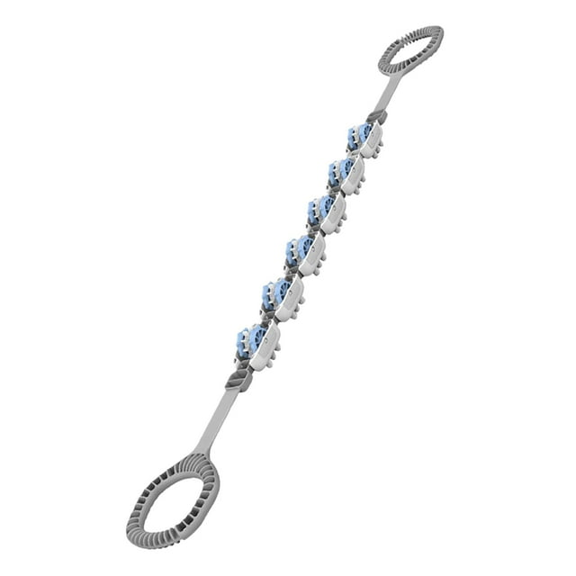 Cuerda de rodillo de de espalda/rodillo de mano/portátil/correa de manual/correa de profesional para cuello muslo hombros SPA Púrpura Salvador Rodillo de masaje de espalda