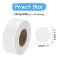 thumbnail image 2 of Uxcell 1000Pcs Circle Stickers Self-Adhesive Sparkly Stickers Glitter Foil Incentive Stickers for Reward Classroom Teacher Supply Envelope Birthday Package Decoration,Blue,1 Inch, 2 of 6