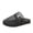 Black, variant on Women Woven Mesh Buckle Strap Closed Toe Mule Sandals Comfortable Footwear For Casual Outdoor Daily Activities
