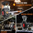thumbnail image 3 of Survival Tool Fire Starter Emergency Light Carabiner Flashlight Multi Tool Screwdriver Whistle Bottle Opener Hiking Outdoor Father’s Day Gift For Dad Hunting Pocket Multi Use Stocking Stuffer, 3 of 7