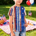 thumbnail image 5 of CCRFTGI 250th Anniversary Usa Shirt for Kids Boys Girls Size 7 Patriotic 4th Of July Cute Tops American Flag Stars Striped Outfits July 4th Celebration Summer Tops 1776 T-Shirts Blue 9-10 Years, 5 of 6