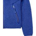 thumbnail image 6 of Bexdxz Women's Full Zip Sherpa Fleece Jacket, Stand Collar Fuzzy Plush Zip Up Outerwear with Zipper Pockets, Warm Casual Long Sleeve Coat for Fall Winter Outdoor Activities Royal Blue XL, 6 of 6