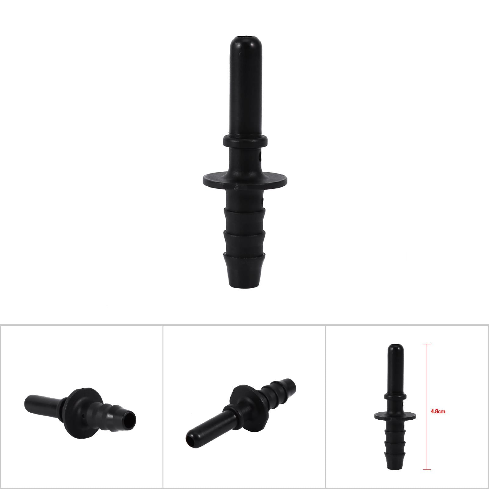 Fuel Hose Coupler, Hose Coupler Black Fuel Line Connector, Fuel Hose