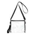 thumbnail image 3 of LAVA Clear Crossbody Purses Stadium Approved Clear Shoulder Bags for Concerts Sports Events (Black), 3 of 10
