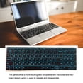 thumbnail image 2 of tredstone Clavier Rétroéclairé pour Ordinateur Portable avec Interrupteur Gaming Réponse Rapide Ordinateur Bloc-Notes RU Clavier Ordinateurs Réparation Mise à Niveau, 2 of 6