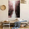 thumbnail image 2 of City Park Trees Tapestry, Mysterious Magical Forest Exotic Nature Artistic Misty Woodland, Wall Hanging for Bedroom Living Room Dorm Decor, 40W X 60L Inches, Pale Pink Pale Grey, by Ambesonne, 2 of 5