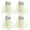 Ivory, variant on Expo Int'l Pack of 4 Premium Matte Tulle Spool of 6-inch X 25 Yards