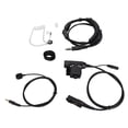 thumbnail image 2 of Adaptador de sistema de auriculares PTT U94 Bling Bling Negro para MOTOROLA XiR P6600 P6620 DP2400 MTP3250 DEP550, 2 of 12