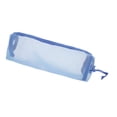 thumbnail image 4 of Unique Bargains 1Pc Simple Durable Mesh Storage Makeup Bag for Various Occasions Blue, 4 of 4