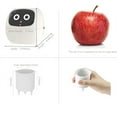 thumbnail image 2 of Binwennn Smart Flowerpots Smart Pet Planter Robot Guidance On Care With Intelligent Functional Flowerpot Cute Interactive Watering Reminder Garden Potting Benches for Outdoors Wall Flower Outdoor, 2 of 3