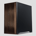 thumbnail image 3 of Gabinete Munfrost ALDER Negro / Cristal Templado Reforzado / ATX-Micro ATX-Mini ITX / 2 Ventiladores 160mm Incluidos / Incluye Controlador Alder-1, 3 of 6