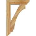 thumbnail image 3 of Ekena Millwork 4"W x 22"D x 34"H Imperial Slat Rough Sawn Bracket, Western Red Cedar, 3 of 4