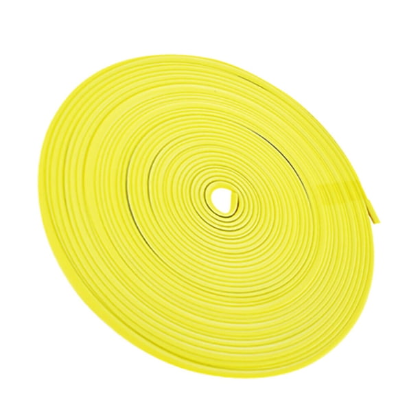 Yuarrent Tira de protección anticolisión para patinete eléctrico, para Mijia M365, para el cuerpo del monopatín, a prueba de Patinetes eléctricos Amarillo