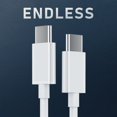 thumbnail image 1 of Cable PD tipo C a tipo C, Cable de carga rápida de 60W, Cable USB C a USB C para iPad Pro, Samsung, MacBook Pro, Xiaomi, cargador, Cable USB Tan Jianjun unisex, 1 of 2