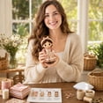 thumbnail image 6 of DIY Felt Doll Craft Kit 10-Piece Complete Sewing Set with Pre-Cut Felt for Beginners Handmade Crafting Homemade Cute Doll Great Gift for Kids Adults Craft Lovers, 6 of 8