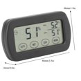 thumbnail image 1 of Temperature Humidity Meter, Convenient To Use Hygrothermograph, LCD Display Quality Material For Kitchne Display Counters Home Torefrigerated Cabinets,, 1 of 8