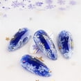 thumbnail image 3 of PVCS Nail Art Christmas Color Snowflake Christmas Nail Transfer Sticker 10 Styles, 3 of 9