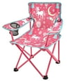 thumbnail image 1 of Ozark Trail Kids Arm Chair, 125lbs Weight Capacity, Color Pink, Polyester Fabric & Steel Frame, 1 of 8