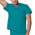 thumbnail image 2 of Adar Universal Unisex V-Neck Tunic Top 3 Pockets - 601 - Teal Green - XL, 2 of 7
