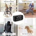 thumbnail image 6 of Clock Camera with 1080P HD Video, AI Motion Alerts, Night Vision, Support Dual-Band WiFi, Bluetooth Setup – Indoor Security Camera for Home & Office, 6 of 9
