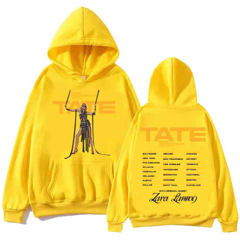 Sweat à Capuche Tate McRae Tour 2025 - Taille XL, Unisexe, Neuf Avec étiquettes