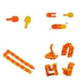 thumbnail image 3 of Amyove Plastic Diy Bicycle Track Decompression Chain Toy Magic Fluid Bracelet Wacky Tracks, 3 of 7