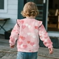 thumbnail image 5 of Garronmavis Sloth Toddler Girl Sweatshirt Soft Strawberry Pullover Drop Shoulder Sweater Top 2T Comfortable Ruffle Long Sleeve Girls Top Lightweight Girls Crewneck Sweatshirt for Kids, 5 of 7