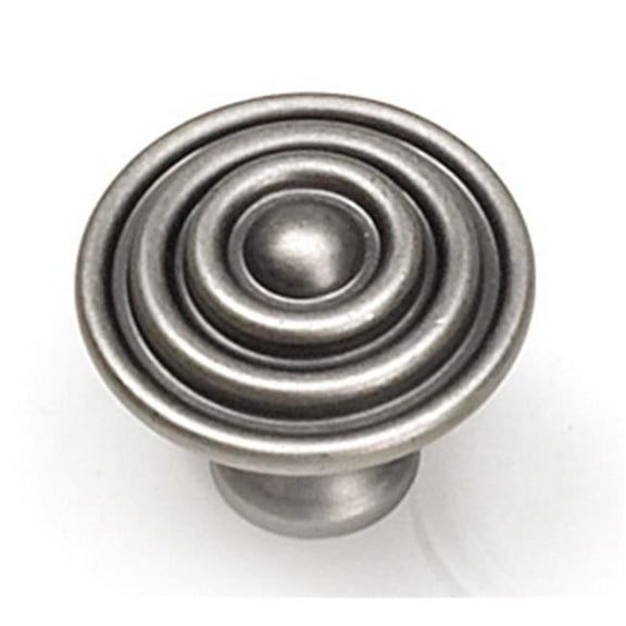 Laurey 23006 1.5 in. Target knob - Antique Pewter