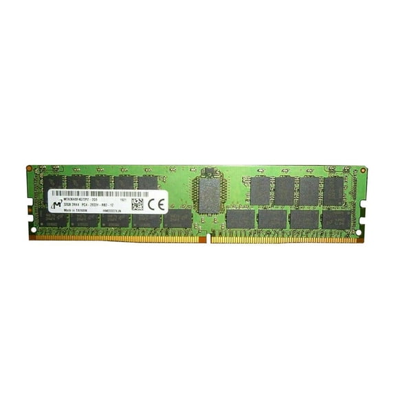 Restored Micron 32GB 2R x4 DDR4-2933Y ECC Registered Server Memory Module MTA36ASF4G72PZ-2G9E2 (Refurbished)