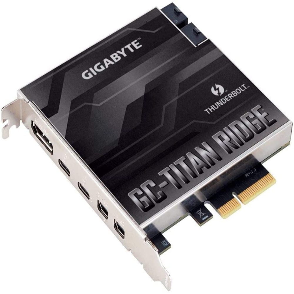 Gigabyte Gc Titan Ridge 2 0 Titan Ridge Thunderbolt 3 Pcie Card Component Walmart Com