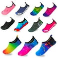 thumbnail image 5 of Women's Flexible Aqua Socks, Swim Shoes, Summer Outdoor Shoes For Water Sports, Pool, Sea, Beach Activities, Tie-Dye Pink, 4.5-5.5, 5 of 11