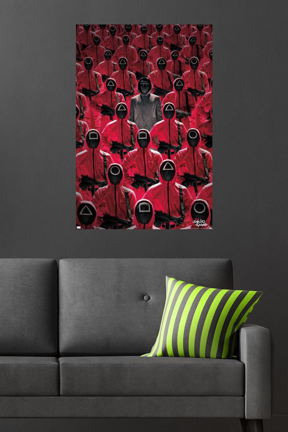 Netflix Squid Game - Key Art Wall Poster, 22.375" x 34"