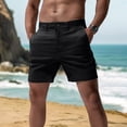 thumbnail image 4 of Quick Dry Shorts for Men Active Athletic Lightweight Breathable 3 Inch Running Jogging Workout Gym Shorts Black XL, 4 of 5