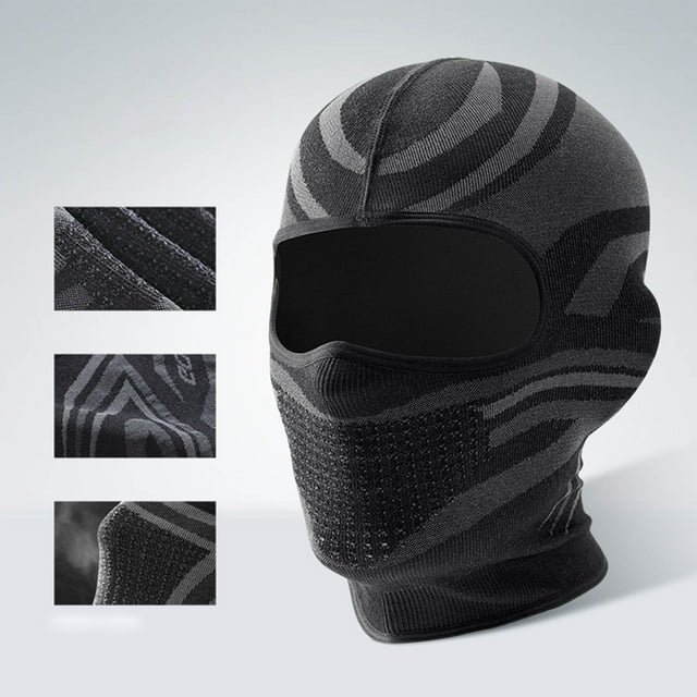 Moto Automne Hiver Coupe-Vent Intégrale pour Hommes Femmes Temps Froid Équipement de Tête